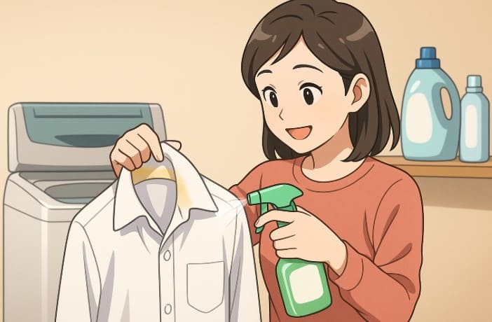 アメトークで紹介された襟汚れ落とし