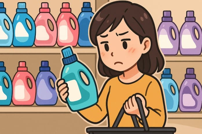 主流の液体洗剤を選ぶ際の注意点