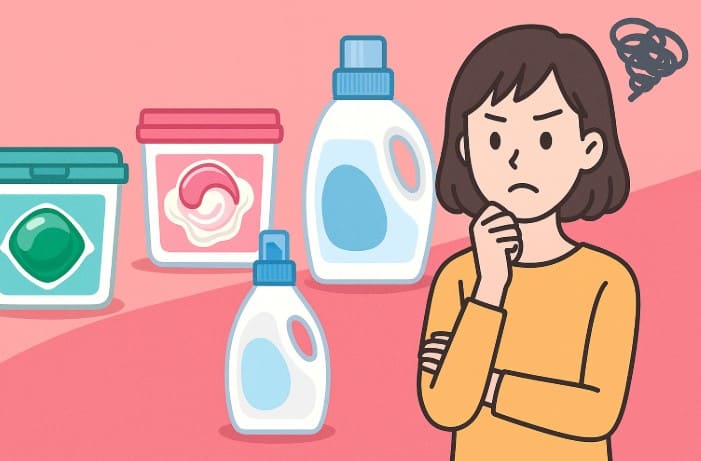 特徴別・使ってはいけない洗濯洗剤4選