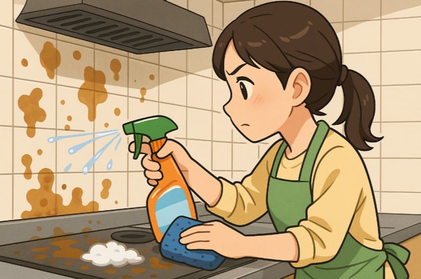 キッチン用洗剤、油汚れに強いタイプ