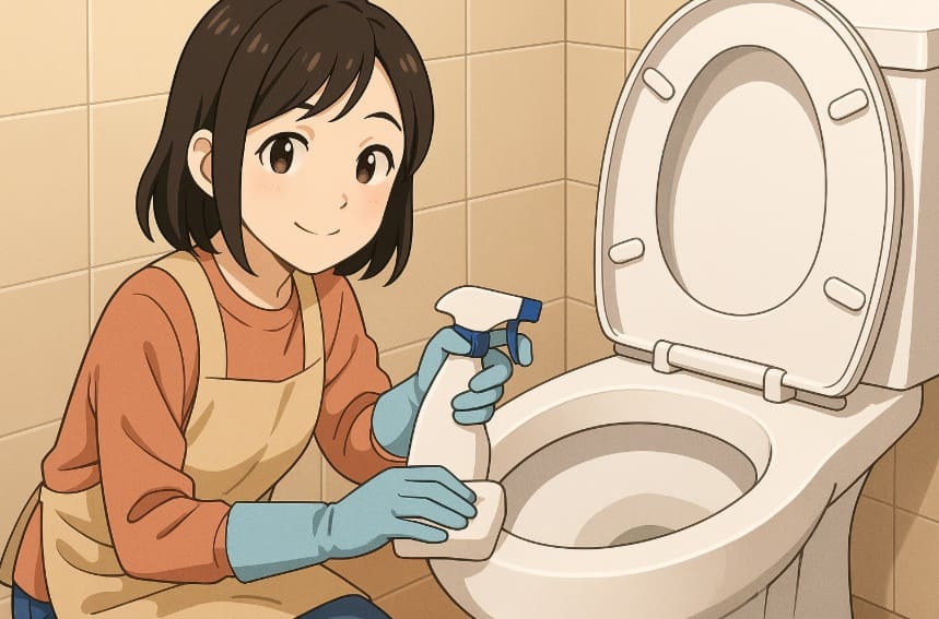 トイレ掃除に活躍する洗剤