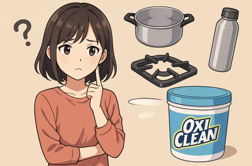 オキシクリーンと金属に関する注意点