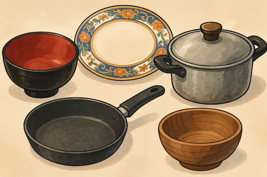 使えない食器の素材一覧