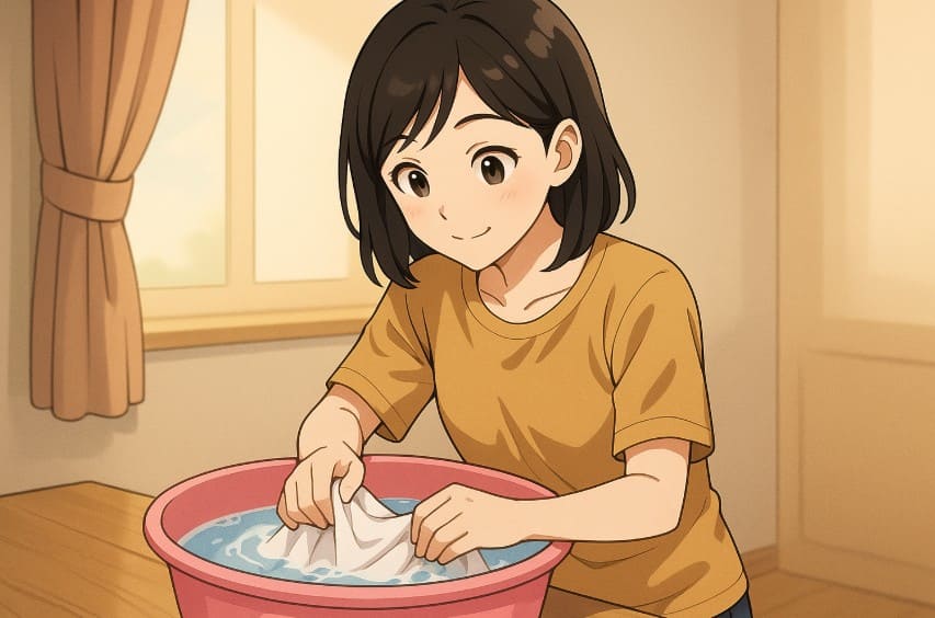 オキシクリーンの洗濯機での使い方