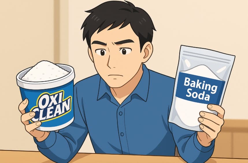 オキシクリーンと重曹の基本的な違い
