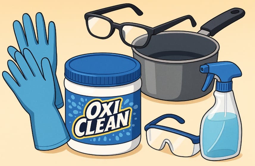 安全な使い方とゴム手袋の必要性