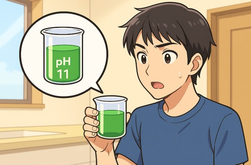 pH11.5ってどれくらい強力？