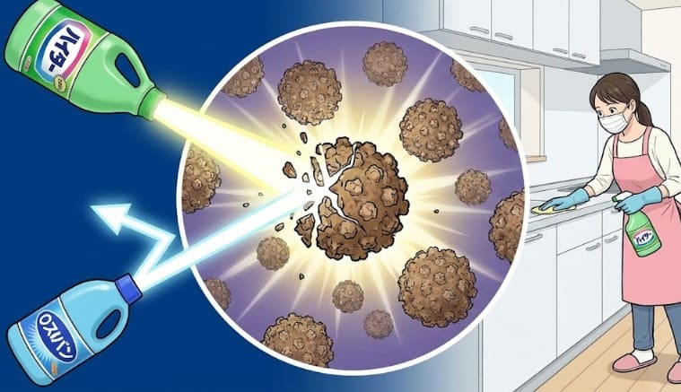 ノロウイルスへの消毒効果と対策