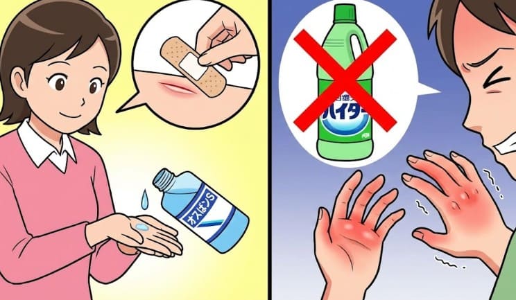 手指消毒や傷口への使用可否