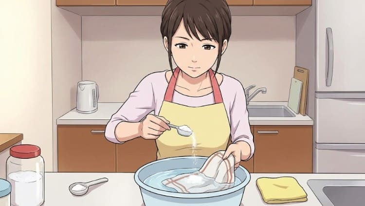 重曹を匂い消しに使う手順