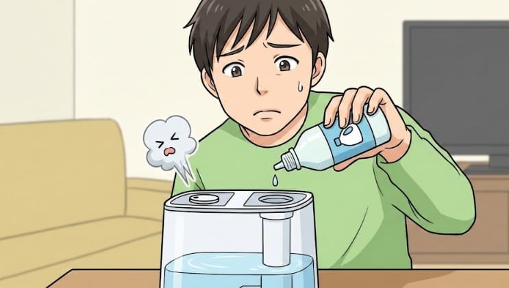 加湿器にハイターが少量や1滴でも危険な理由