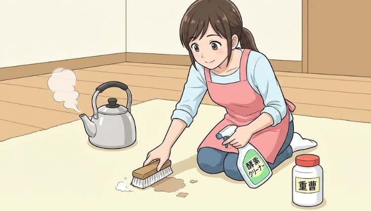 ハイターを使わない正しい猫の尿消臭方法