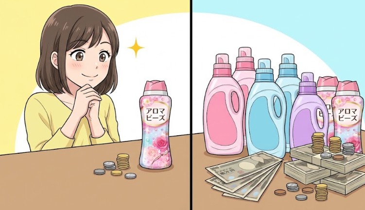 柔軟剤をやめて一本化するコスパ比較