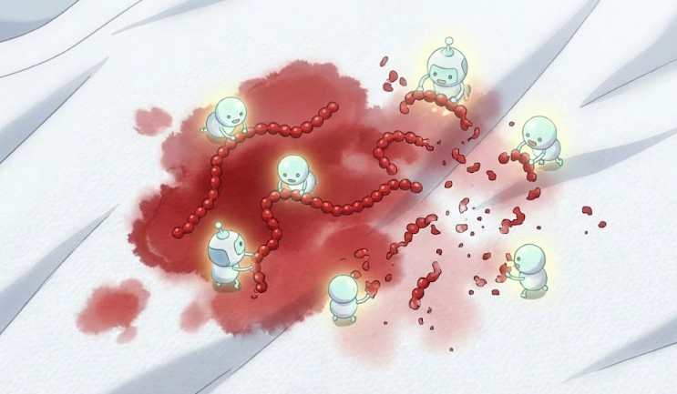 頑固な血液汚れも酵素の力で分解除去