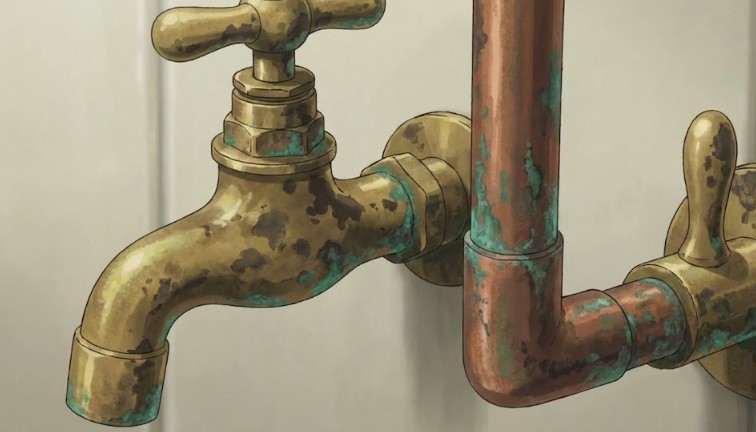 使えない素材！銅や真鍮の変色リスク