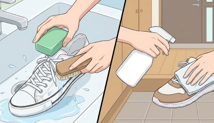 ウタマロ石けんとスプレーの使い分け