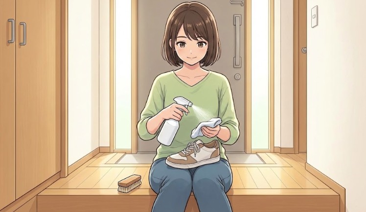 ウタマロスプレーの水なし洗浄手順