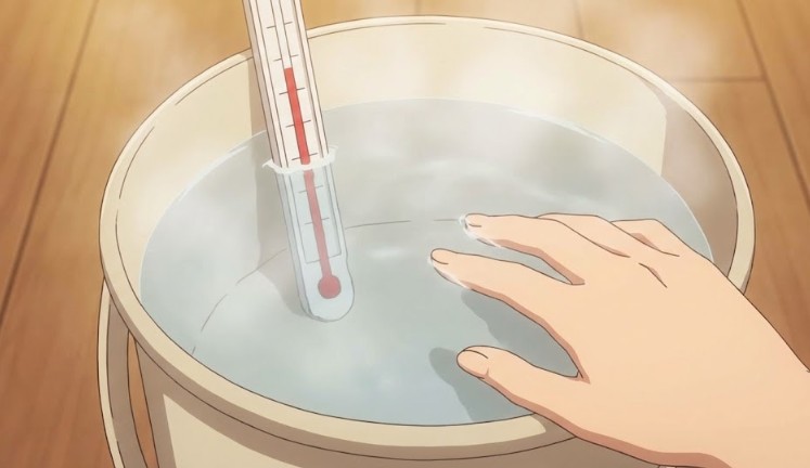 お湯の温度は50度前後が最適